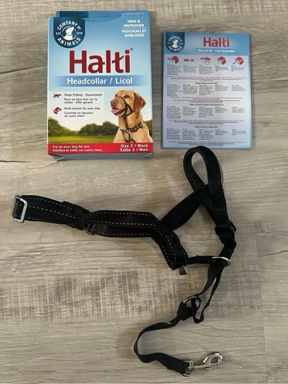 Halti brand headcollar
